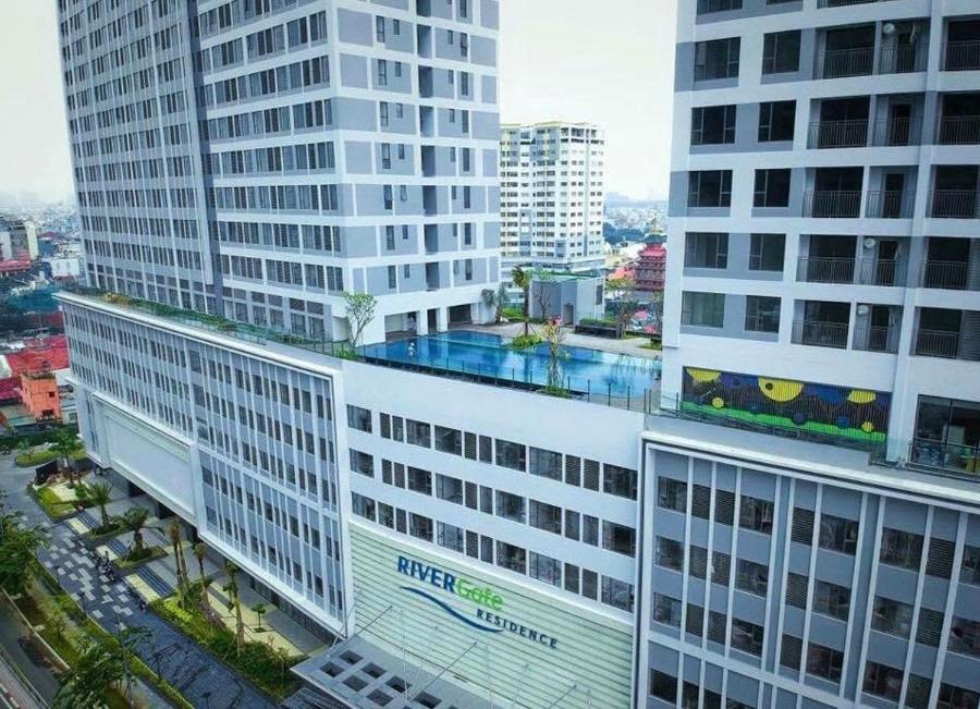 Can Ho Rivergate Quan 4 Ho Chi Minh-staden Exteriör bild